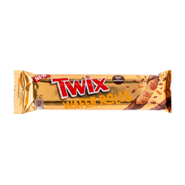 Twix, вафельный батончик с печеньем и карамелью, 50 г