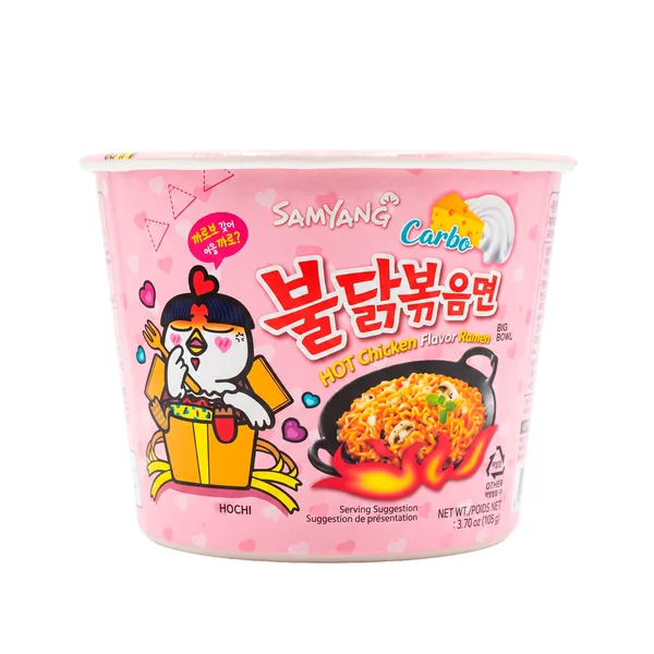 Samyang Buldak Carbonara в стакане