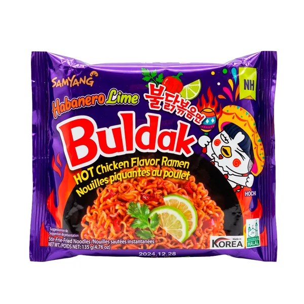 Samyang Buldak Habanero Lime