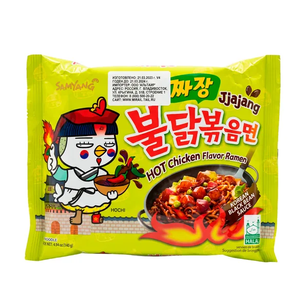 Samyang Buldak Jjajang, 140 г