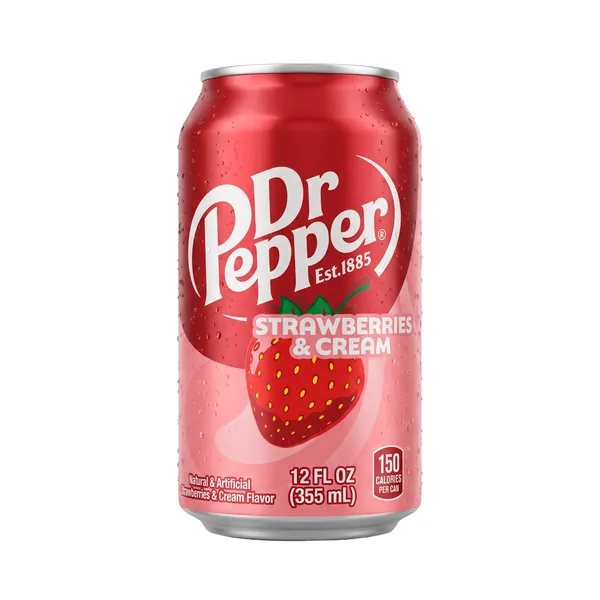 Dr Pepper со вкусом клубники, 355 мл