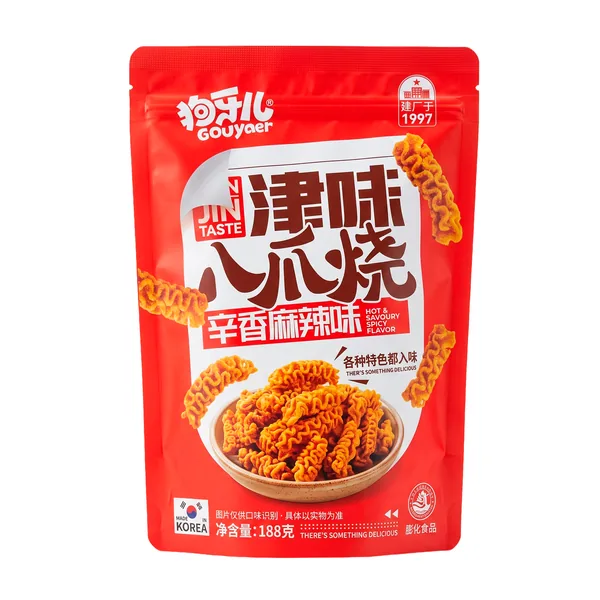Gouyaer Hot & Savoury, острый вкус, 188 г