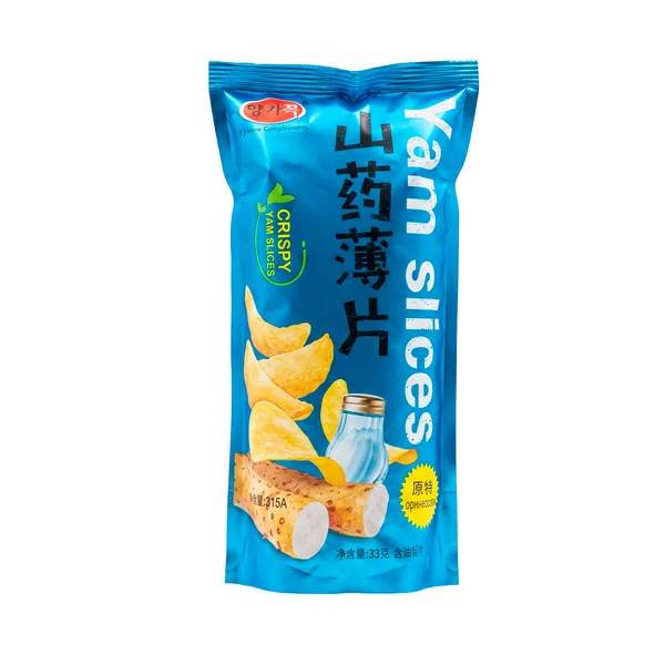 Crispy Yam Slices, ломтики ямса, оригинальный вкус, 33 г